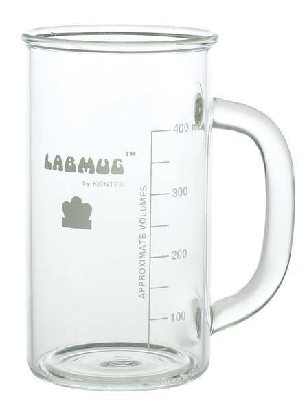 Kimble Chase Beaker, Mug, Glass, 500mL, PK6 318000-0000