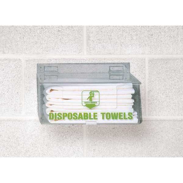 Zoro Select Disposable Bath Towels, White, PK6 25340