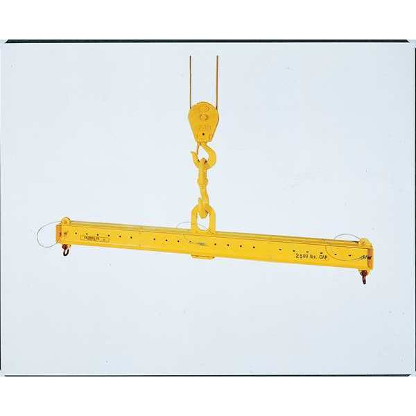 Caldwell Adjustable Lifting Beam, 2500 lb., 72 In 17-1 1/4-6