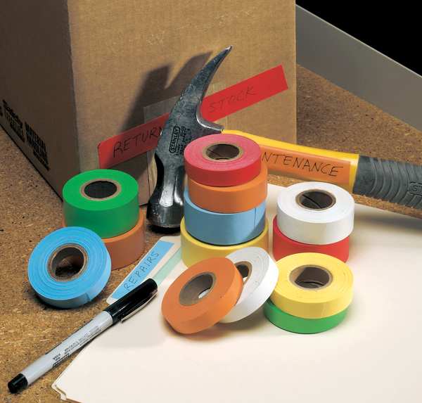 Roll Products Carton Tape, Paper, Blue, 3/4 In. x 14 Yd. 48859B