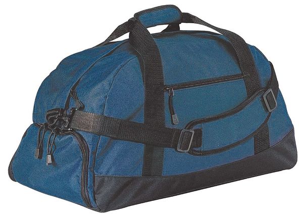Zoro Select Duffel Bag, Blue, 600-denier Polyester 9G718