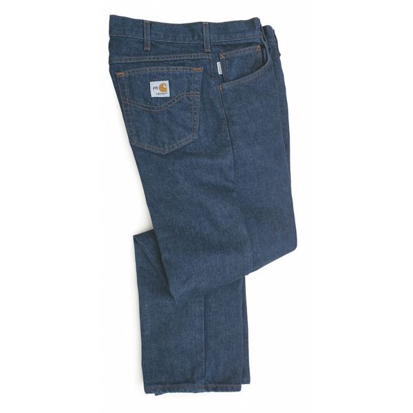 Carhartt Pants, Cotton/Nylon, 25.0 cal/cm2 FRB160 DNM 34 32