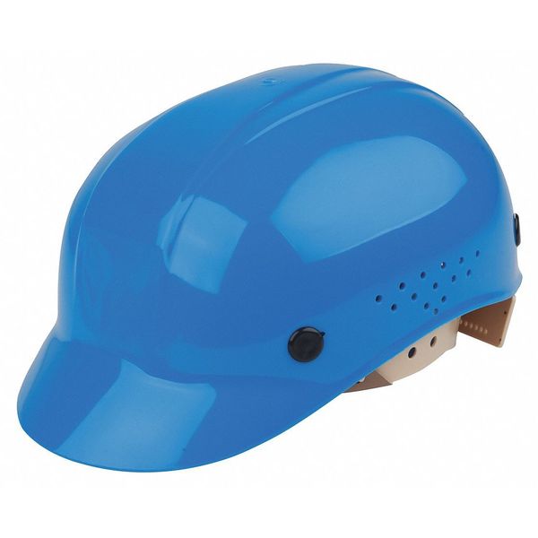 Honeywell North Bump Cap, Front Brim, Polyethylene, Pin Lock Suspension, Blue, Fits Hat Size 6-1/2 to 8 BC86070000