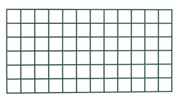 Metro Antimicrobial Steel Wire Wall Grid, 18"D x 36"W x H, Green WG1836K3