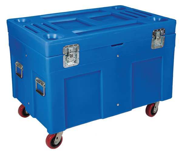 Myton Industries Storage Cart, Blue, 45 in W x 30 in D x 34 in H SC4534-H5 BLUE