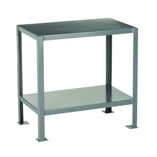 Jamco Fixed Work Table, Steel, 36" W, 24" D WS236GP