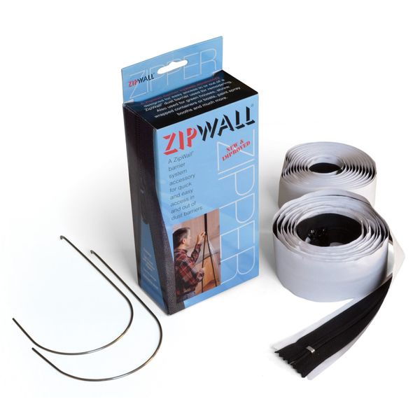 Zipwall Zipwall Standard SelfAdhesive Zipper, PK2 AZ2