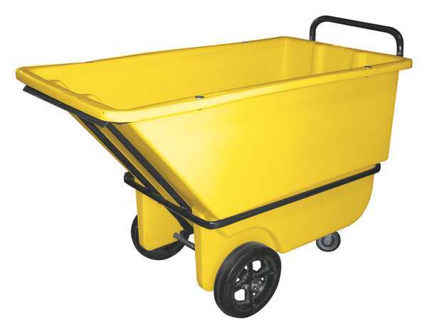 Bayhead Products Tilt Truck, HD, 1/3 cu. yd., 1200 lb., Ylw 1/3CU-HD YELLOW