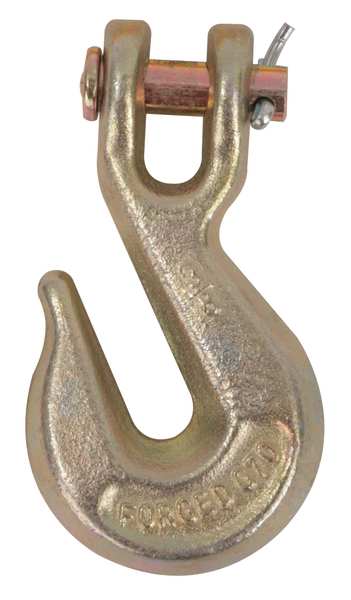 B/A Products Co Grab Hook, Steel, G70, Clevis, 4700 lb. 11-516G7H