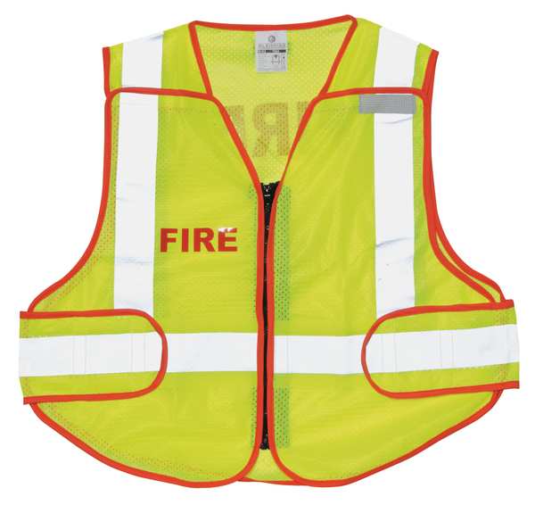 Zoro Select Hi Visibility Vest, Red 8063-M-XL
