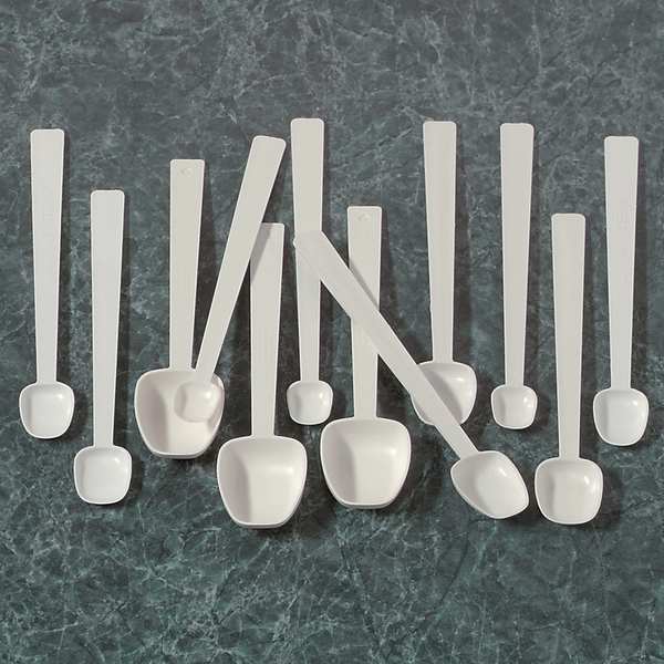 Zoro Select Sampler Spoon, Non-Sterile, 1 Tsp, PK12 F36725-0000