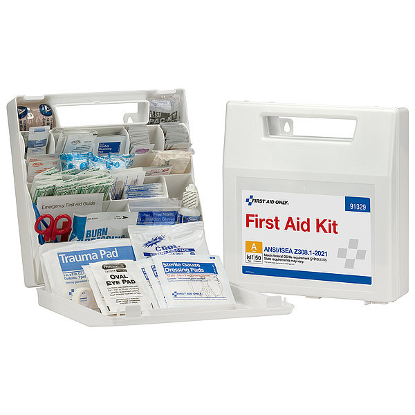 First Aid Only FirstAidKit w/House, 184pcs, 10 7/8x11.5 91329