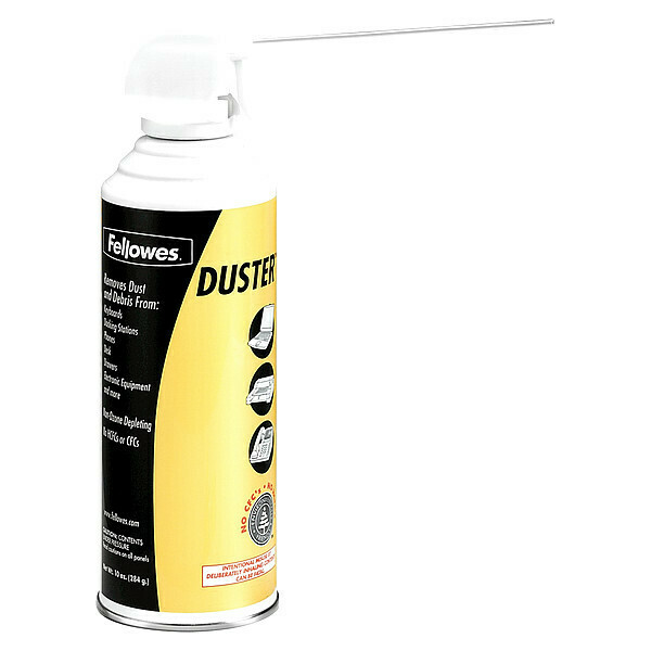 Fellowes Compressed Air Duster, 10-oz