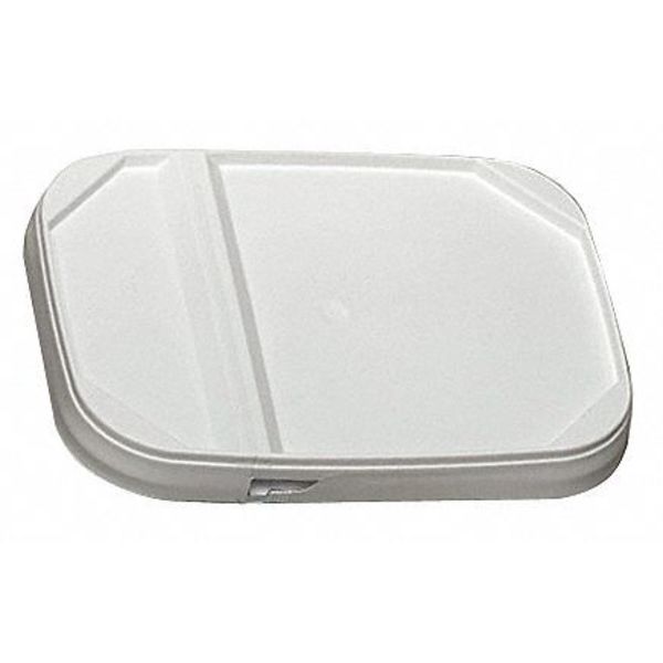 Zoro Select Plastic Lid, Polypropylene 3E1AH