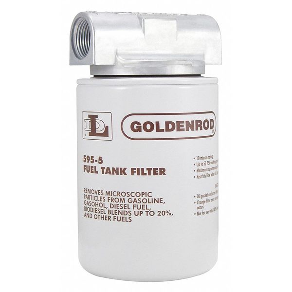 Goldenrod Fuel Filter, Flow Rate 12 gpm 595-3/4