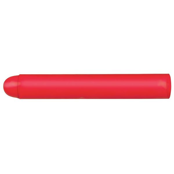 Markal Lumber Crayon, Large Tip, Watermelon Red Color Family, Clay, 12 PK 82337