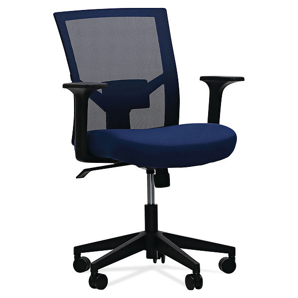 Alera Office Chair, 275 lb Cap., Navy Blue Seat ALEWS42B27