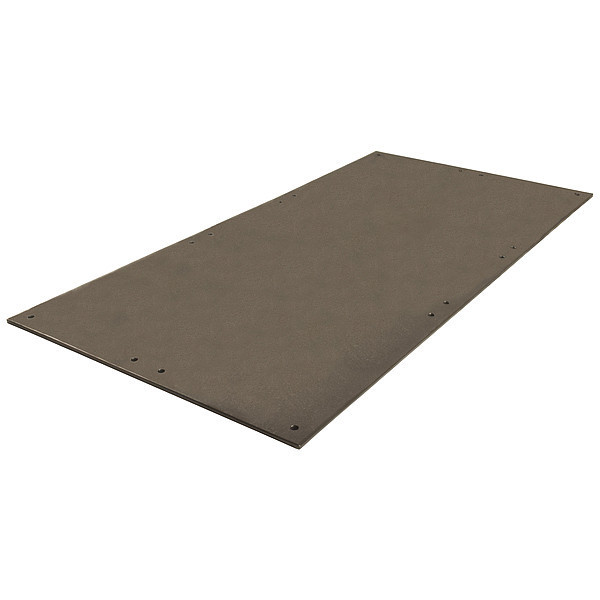 Checkers Ground Protection Mat, High Density Polyethylene, 8 ft Long x 4 ft Wide, 18/25 in Thick AM48S1