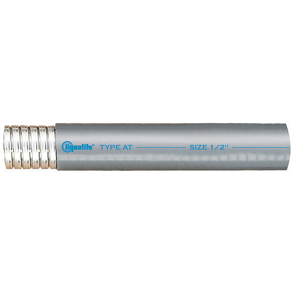 Liquatite Conduit, Gray, Zinc Plated AT-18