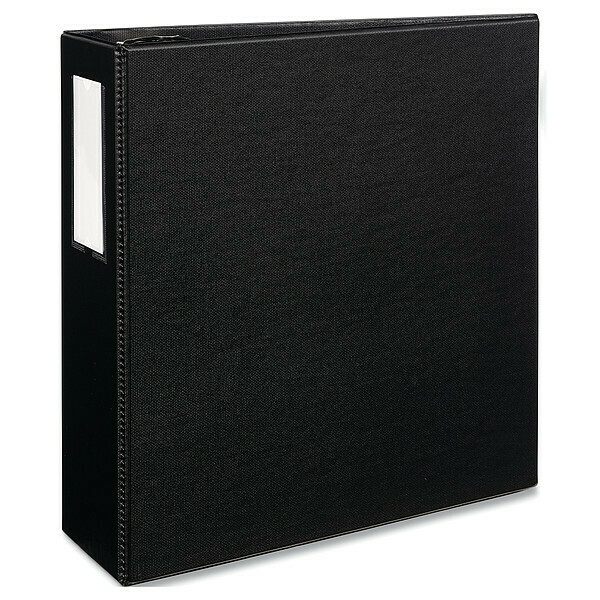 Avery 4" Durable Binder, Black, 11 x 8.5 AVE08802