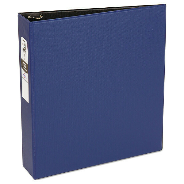 Avery 2" Round Economy Binder, Blue, 11 x 8.5 AVE03500