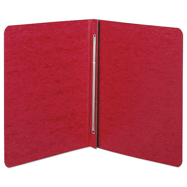 Acco Pressboard Report Cover 8-1/2 x 11", Red A7025979A