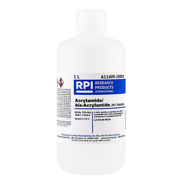 Rpi Acrylamide/bis-Acryl 29:1 Solution, 1L A11405-1000.0