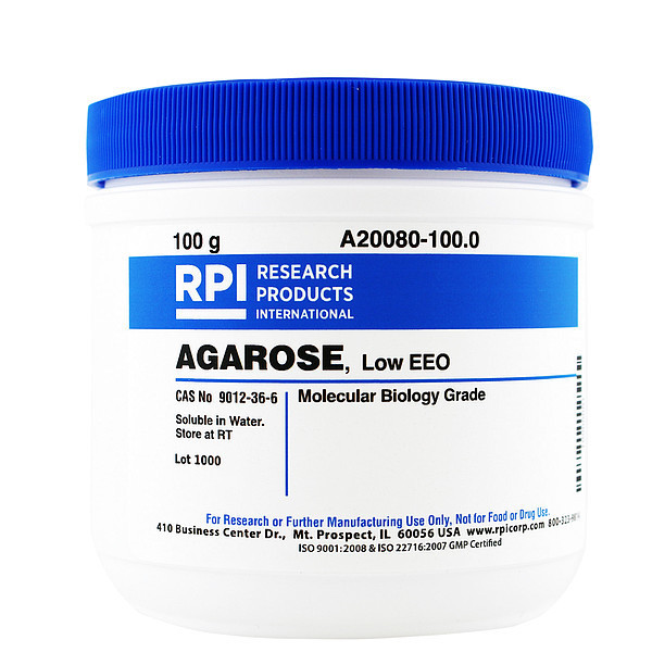 Rpi Agarose, Low EEO, 100g A20080-100.0