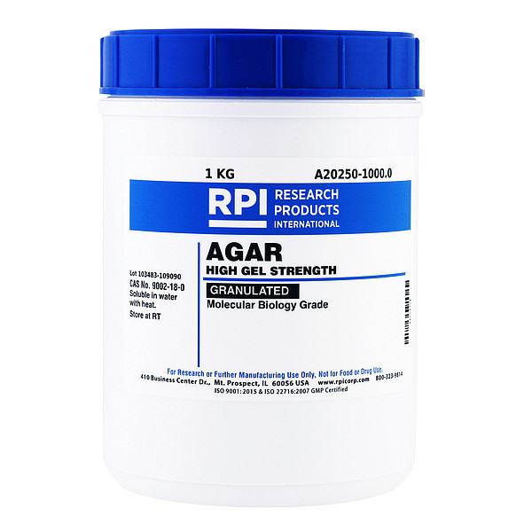 Rpi AGAR, Granulated, 1Kg A20250-1000.0