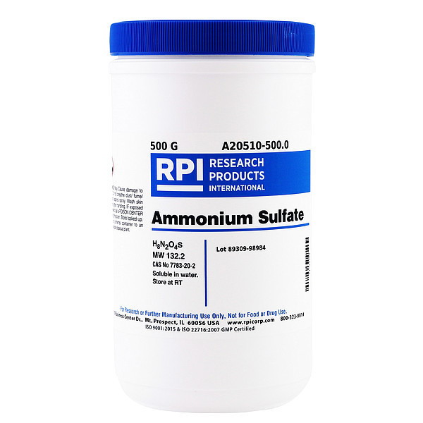 Rpi Ammonium Sulfate, 500g A20510-500.0