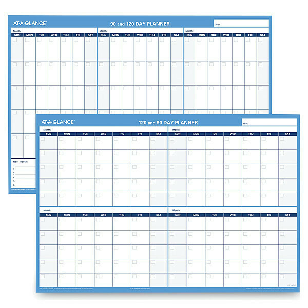 At-A-Glance Undated Wall Planner, Erasable PM239-28