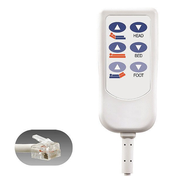 Crest Healthcare HD2 Bed Control, For Smith and Davis BCZ600