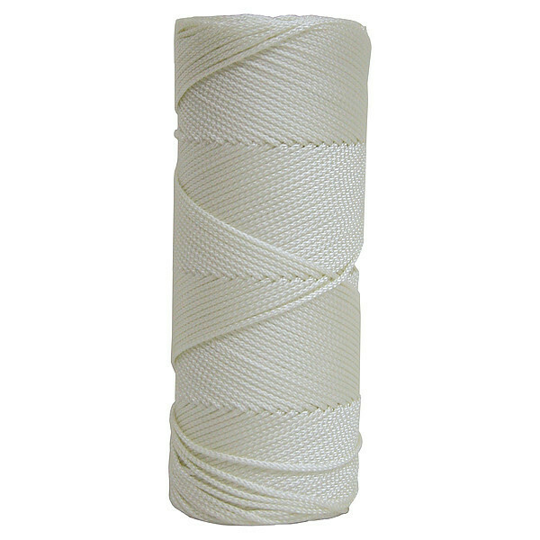 Kraft Tool Masons Line, 500 ft, Braided Nylon, White BC340