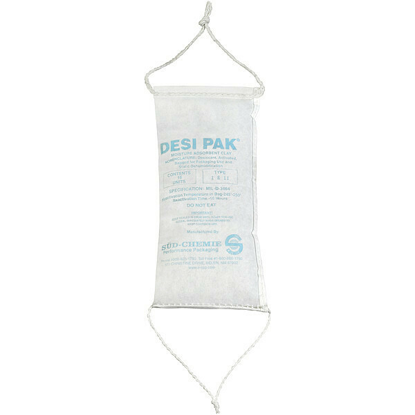 Zoro Select String Sewn Desiccant Bags, PK 150 COND14