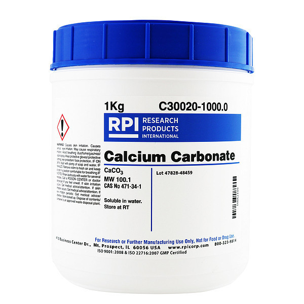 Rpi Calcium Carbonate, 1kg C30020-1000.0