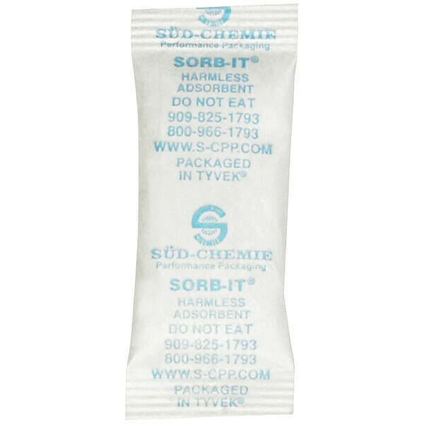 Zoro Select Silica Gel Packet, PK 3000 DES142