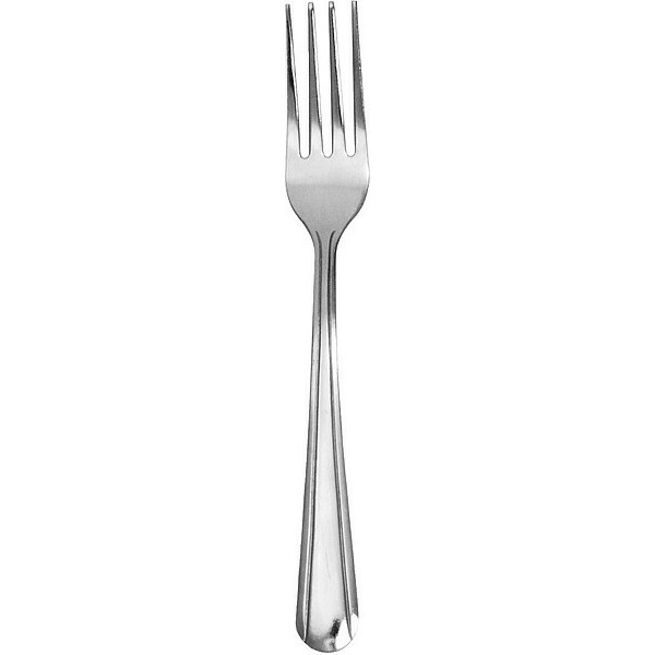 Iti Dinner Fork, 7 1/8 in L, Silver, PK36 DOM-221