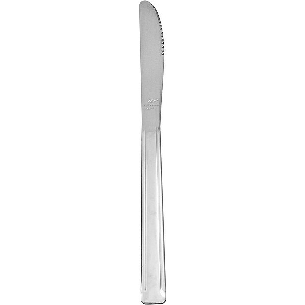 Iti Dinner Knife, 8 in L, Silver, PK12 DOM-331