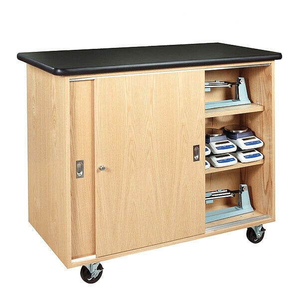 Diversified Woodcraft Mobile Balance Storage Cabinet, Wood 5201K