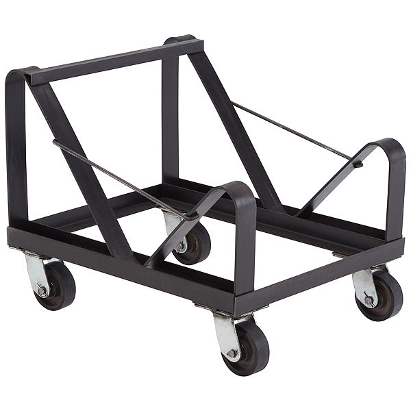 National Public Seating Stacked Chair Dolly, 1000 lb. Load Capacity, Holds 40 Chairs DY85