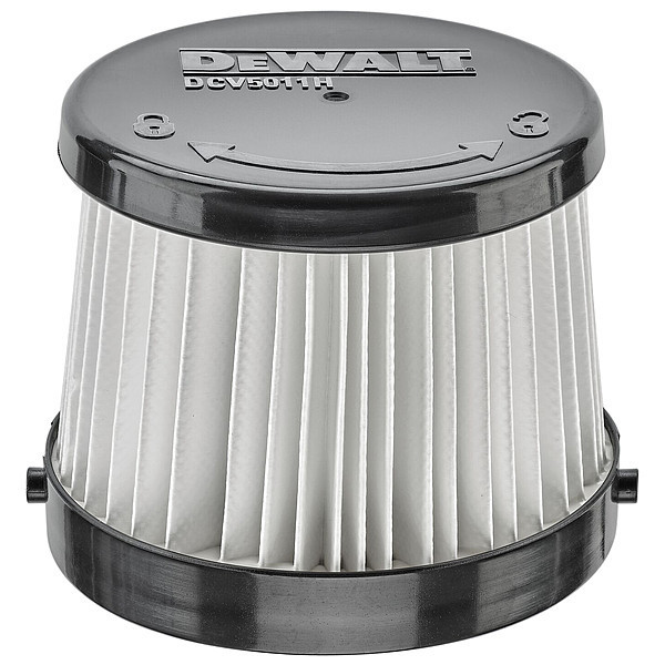 Dewalt Vacuum Filter, Plastic, PaperPK2 DCV5011H