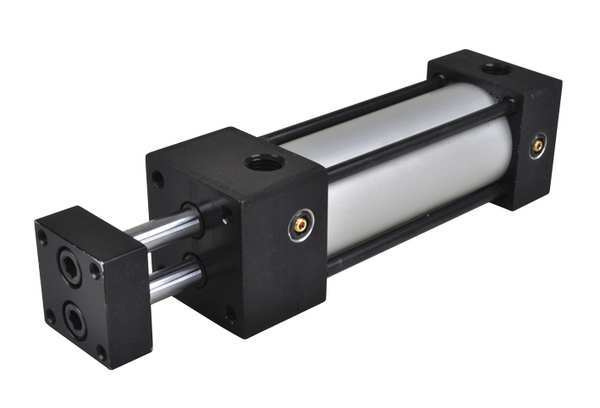 Speedaire Air Cylinder, 2 in Bore, 4 in Stroke, ISO Double Acting 6ZC54