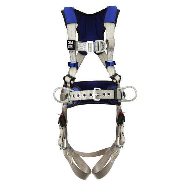 3M Dbi-Sala Fall Protection Harness, 2XL, Polyester 1401079