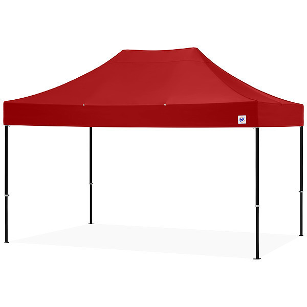 E-Z Up Shelter, Red, 10 ft W, 15 ft L END3ABK15KMCRD