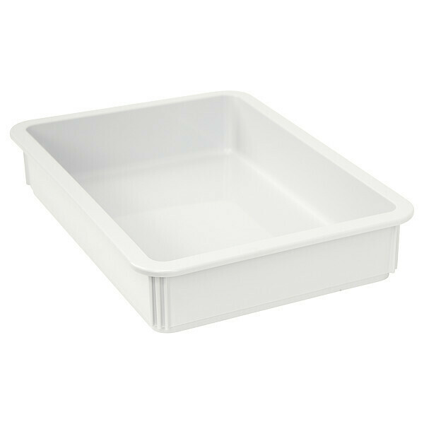 Quantum Storage Systems Pizza Dough Box, Polypropylene, White FSB-DT18133WT