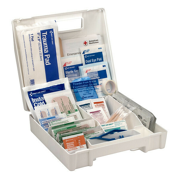 First Aid Only Bulk First Aid kit, Plastic, 50 Person FAO-132