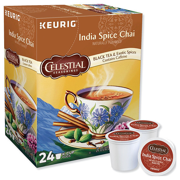 Celestial Seasonings Tea, 3.12 oz Net Wt, Ground, PK24 14838