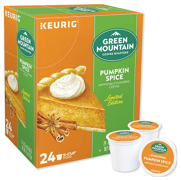 Green Mountain Coffee Coffee, Pumpkin Spice, 0.33 oz., PK24 6758