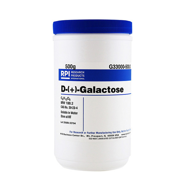 Rpi D-(+)-Galactose, 500g G33000-500.0