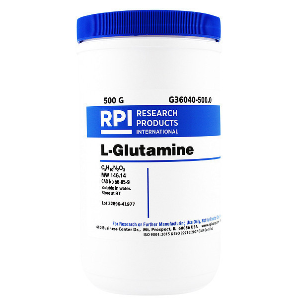 Rpi L-Glutamine, 500g G36040-500.0